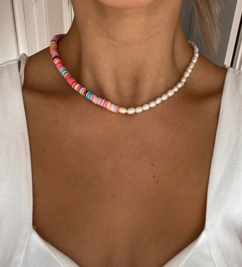 Natural pearl necklace Darya