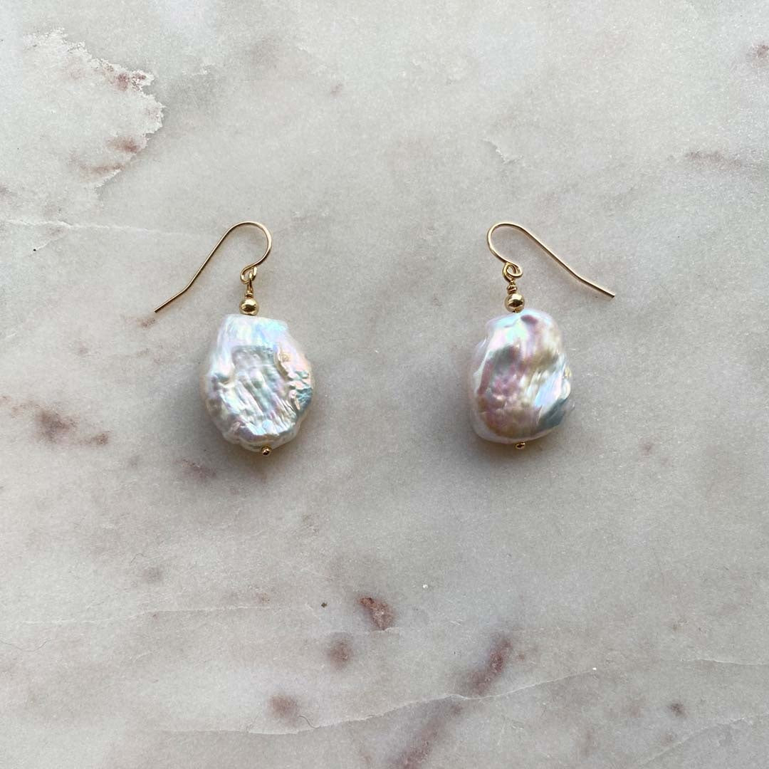 925 sudraba auskari ar dabīgām pērlēm