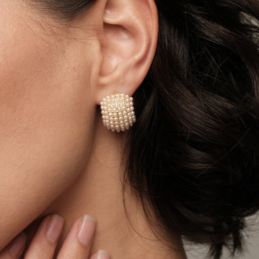 Earrings "Pearly"