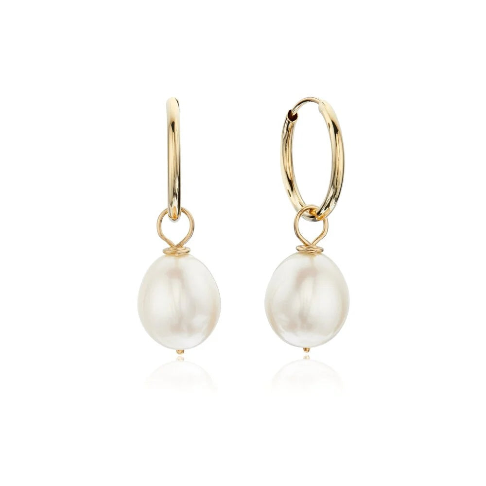 Earrings with natural pearls "Moni"