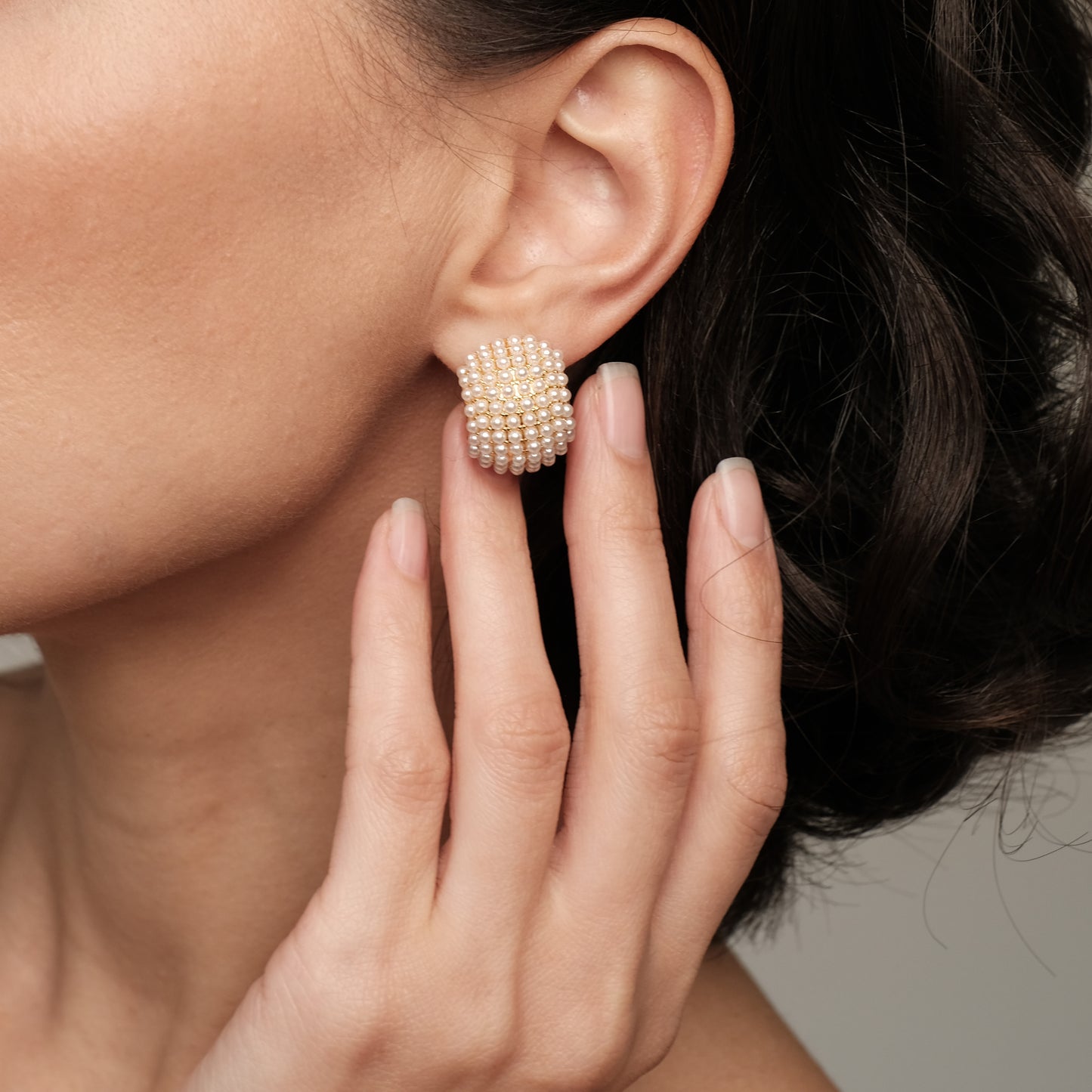 Earrings "Pearly"
