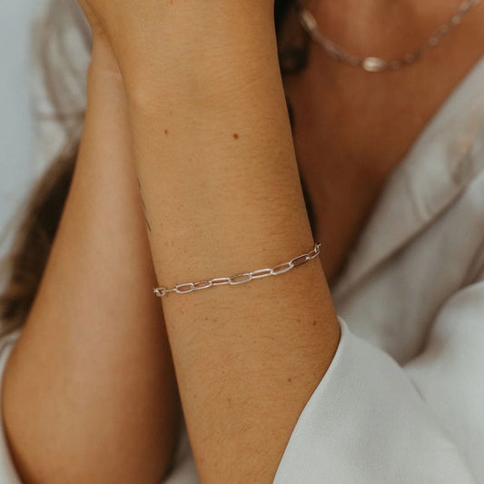 Silver bracelet "Amina"