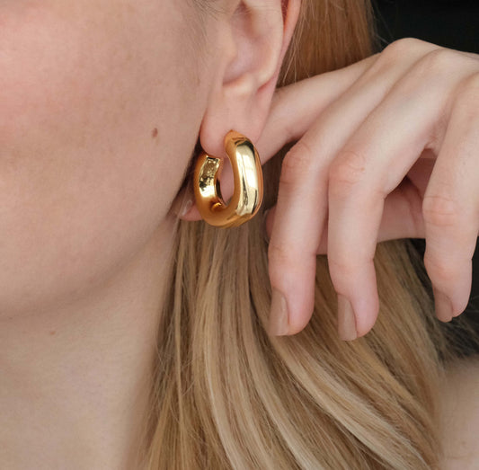 Earrings "Golden earrings"