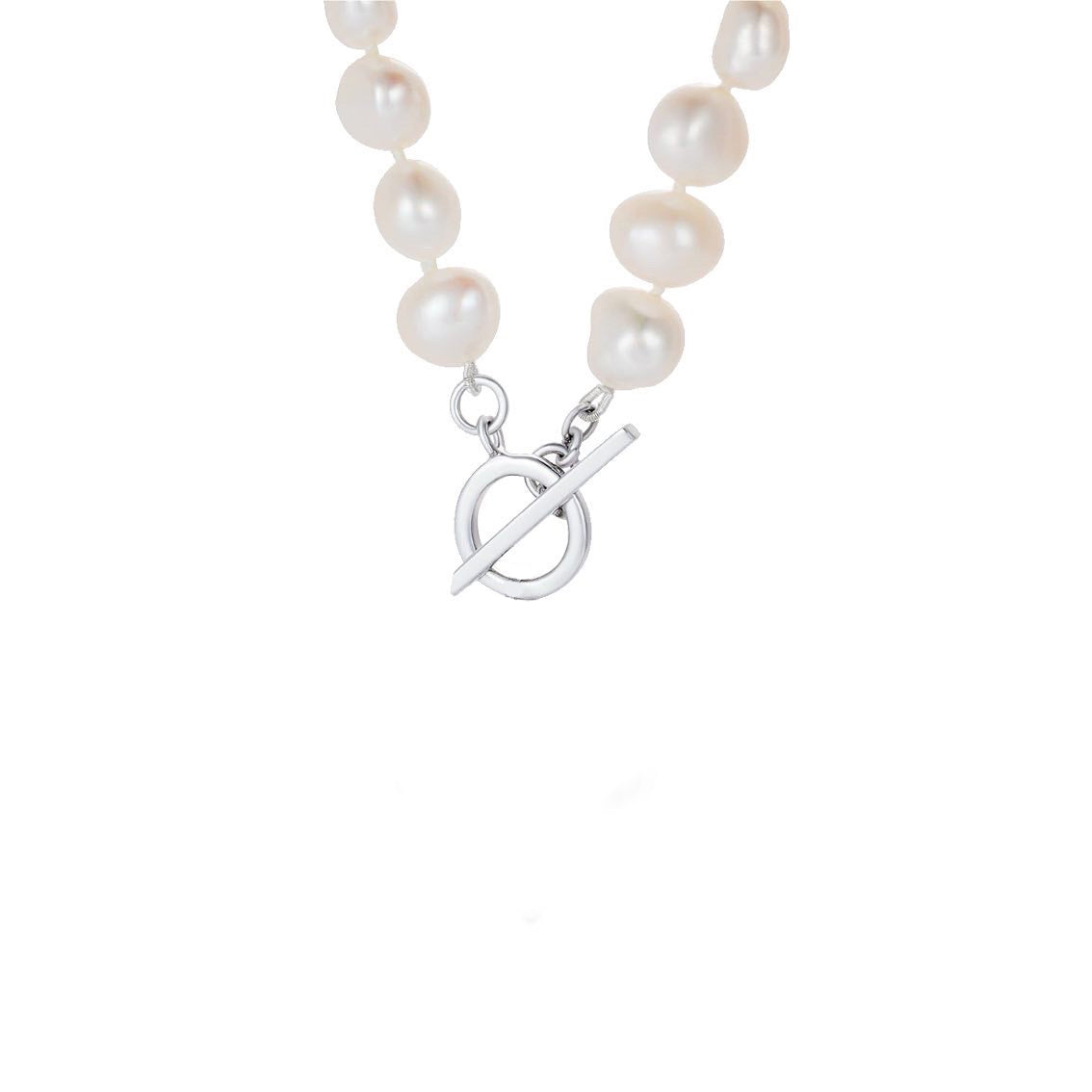 Natural pearl necklace "Classy"