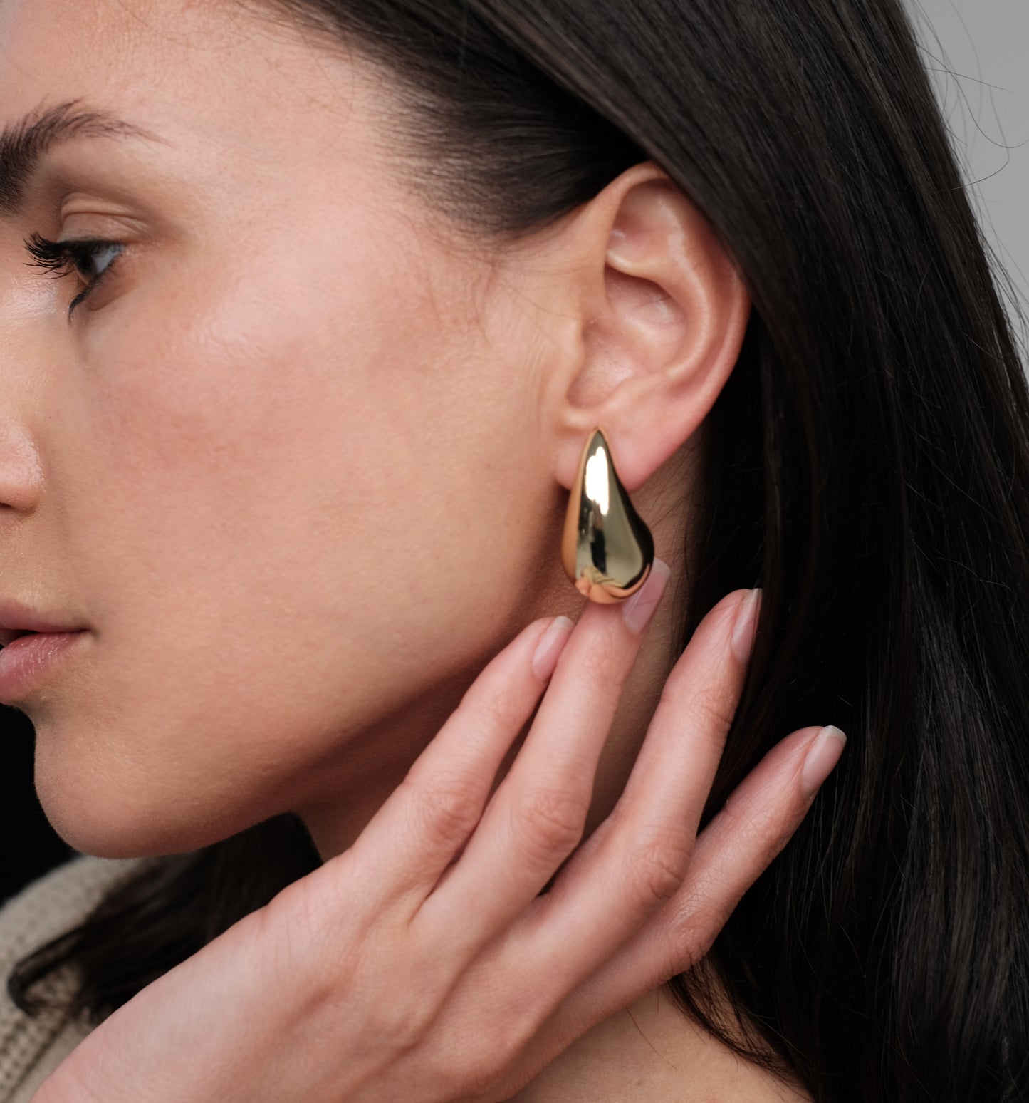 Earrings "Bold drops"