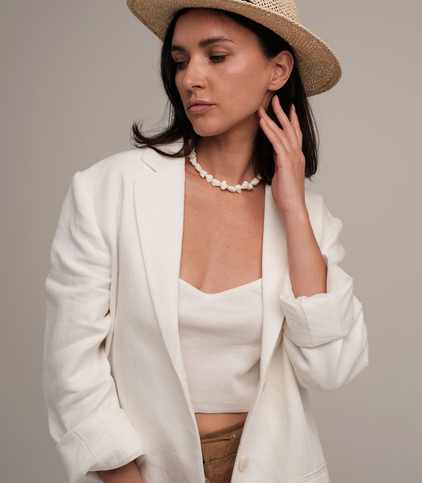 Mother of pearl necklace Loly