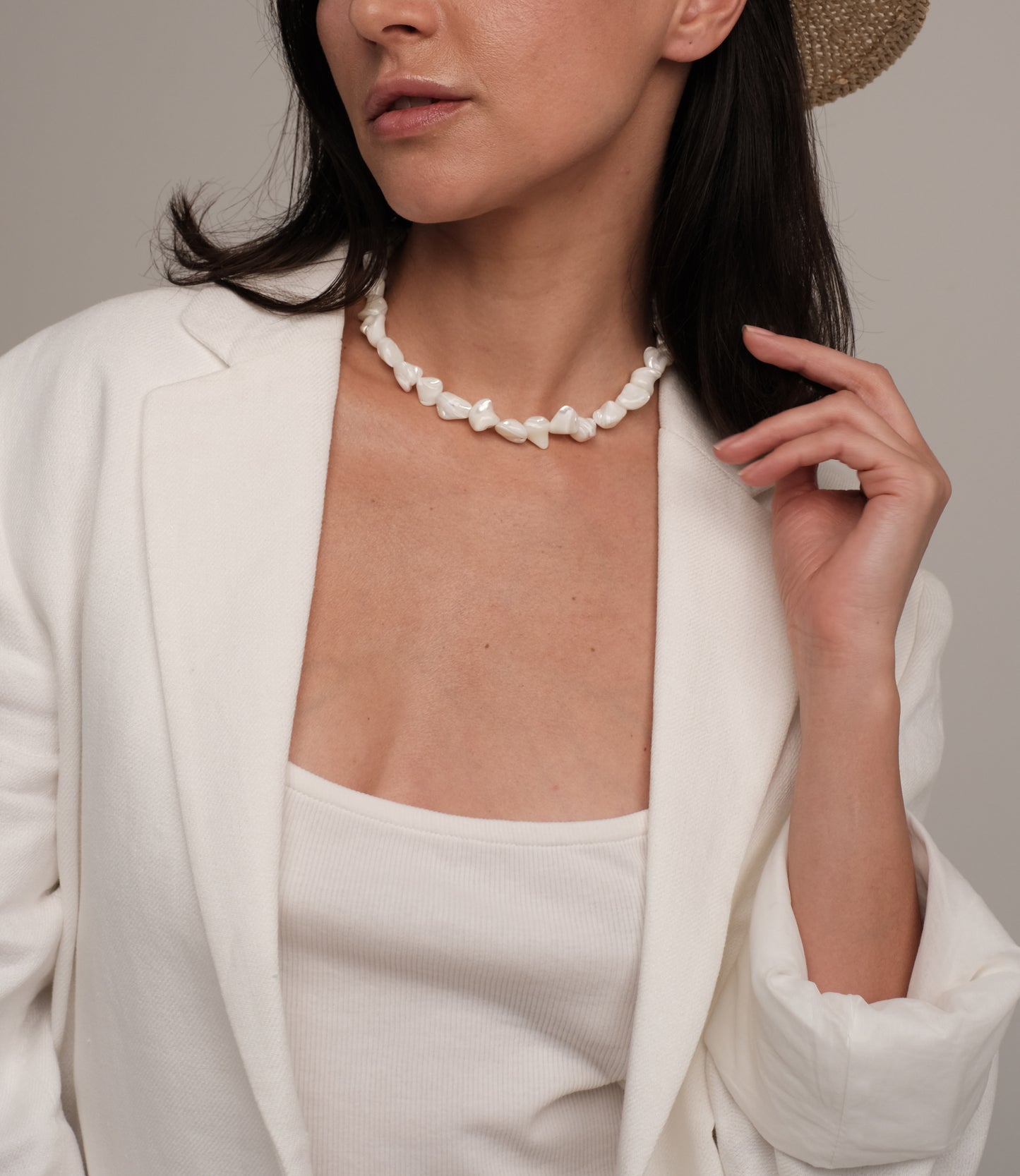 Mother of pearl necklace Loly