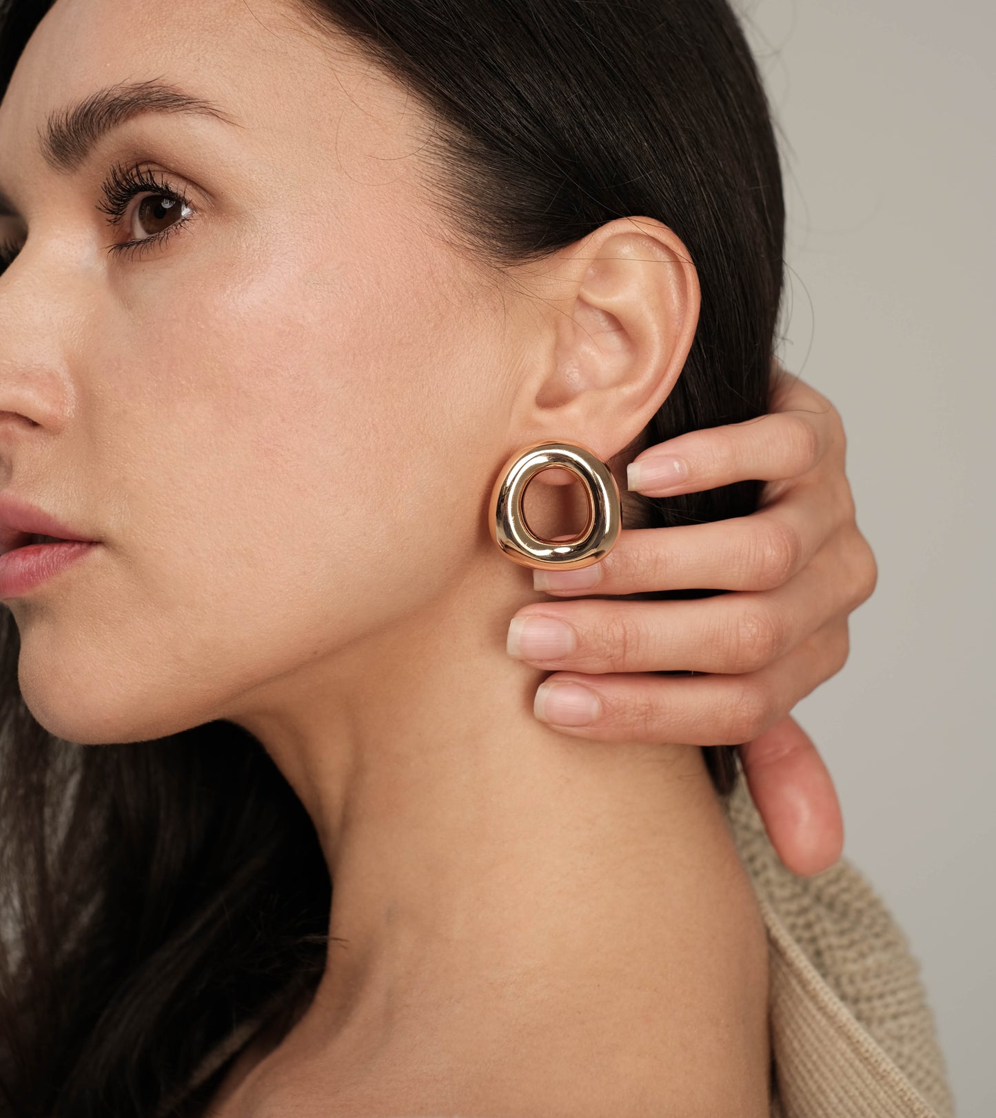Earrings "Round"