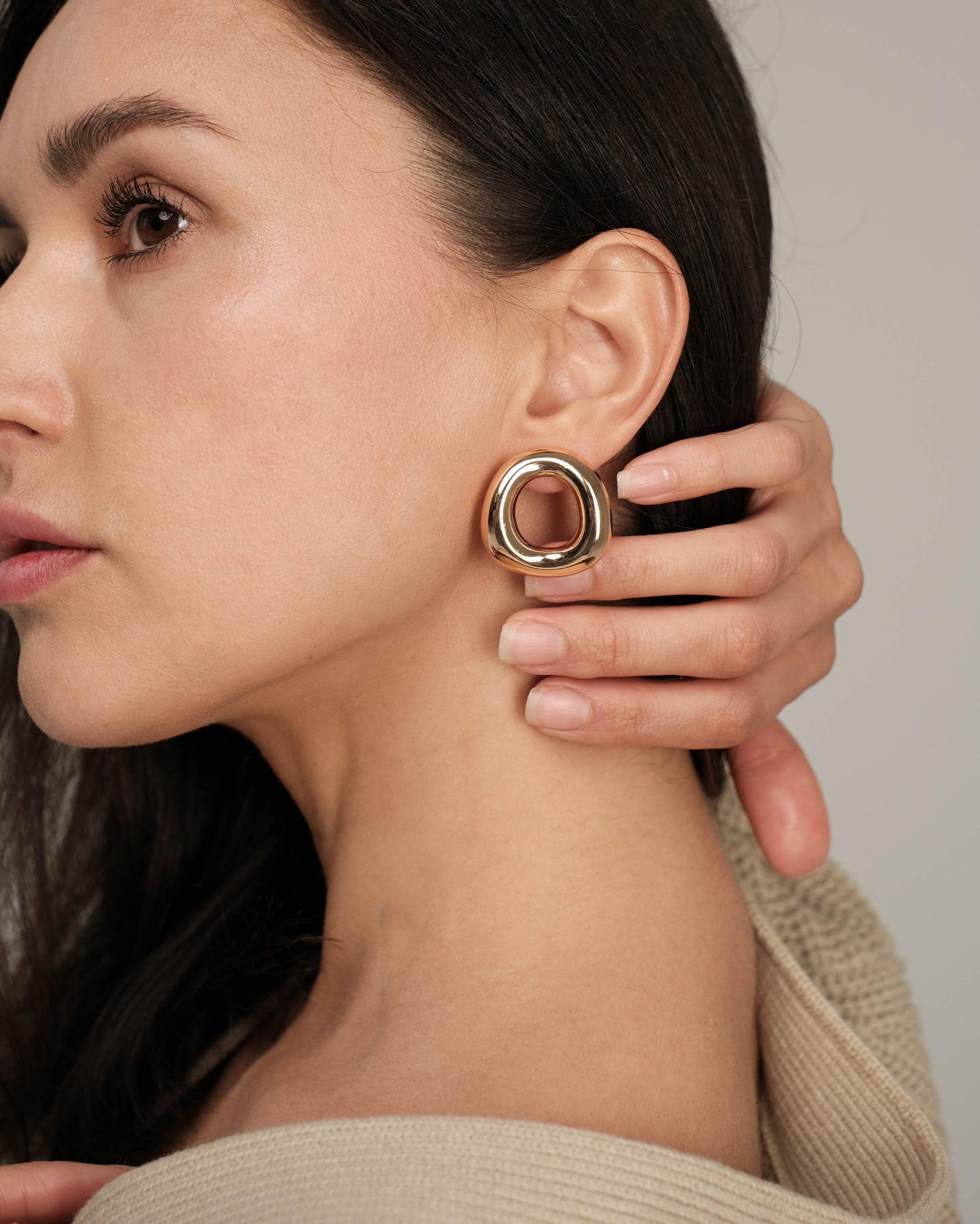 Earrings "Round"
