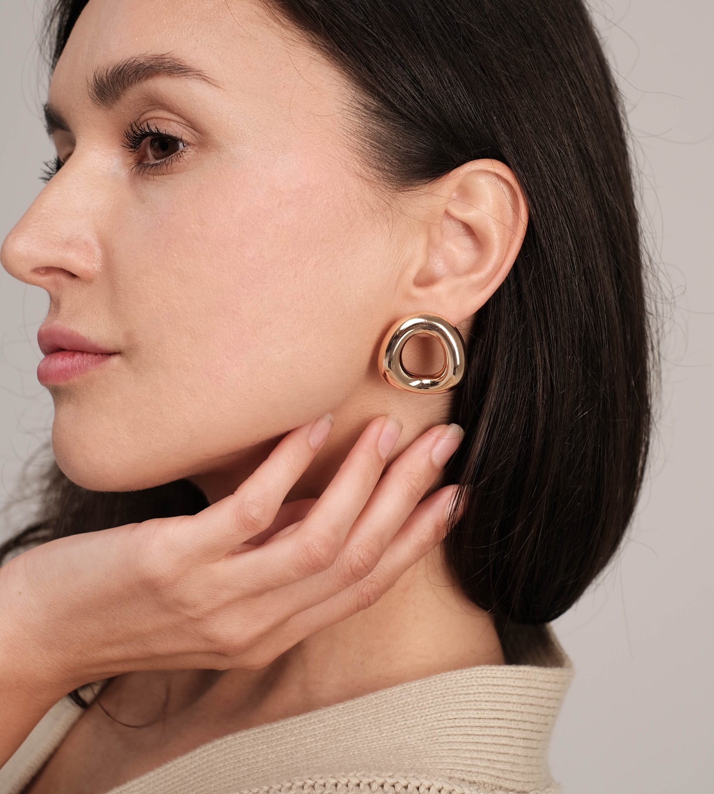 Earrings "Round"