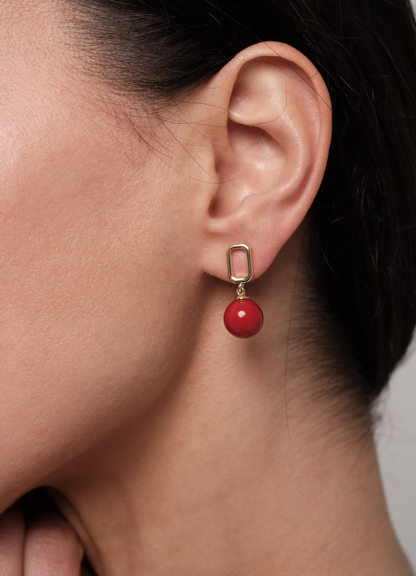 Earrings "New Red"