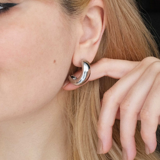Earrings "Silver Moon"