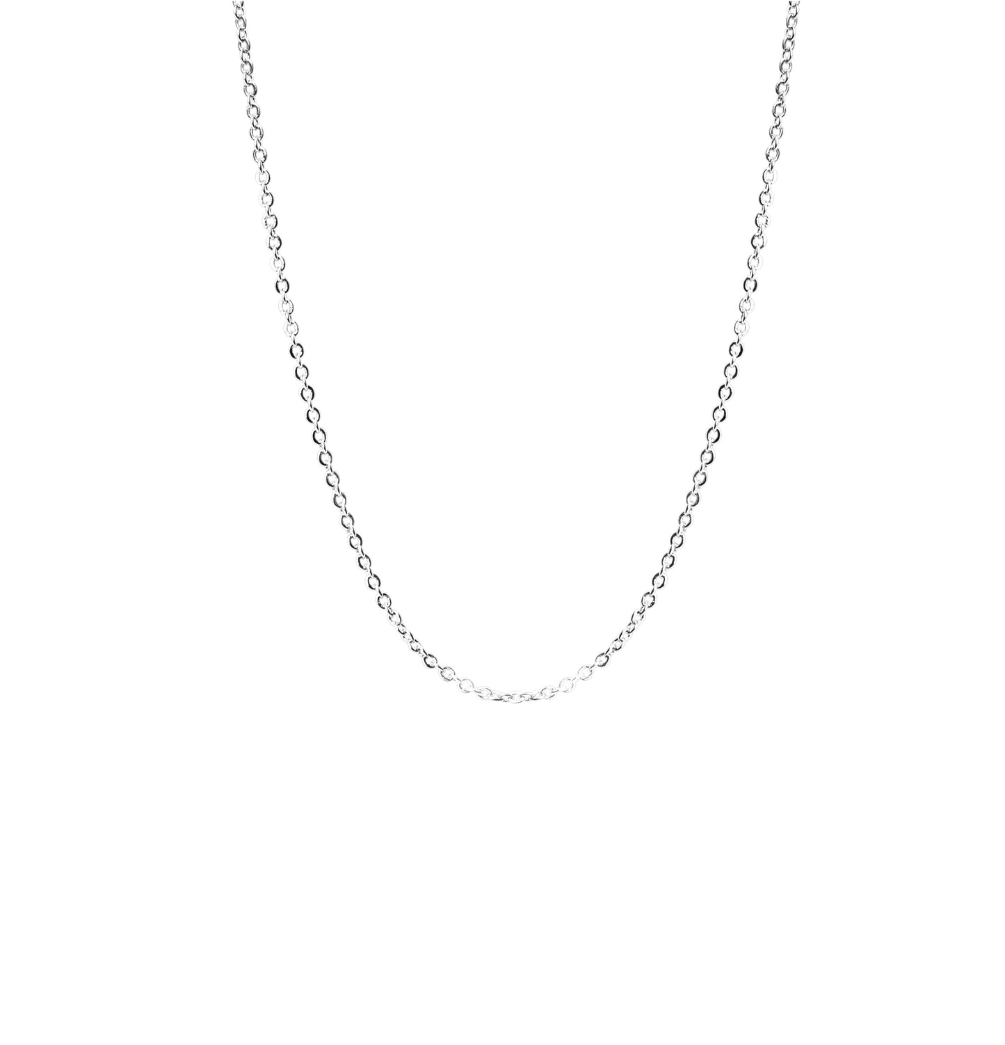Silver plated necklace