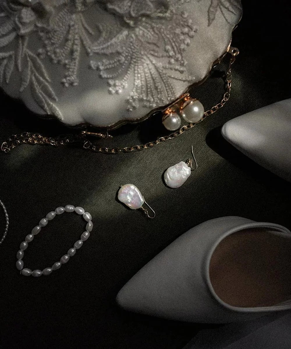 925 sudraba auskari ar dabīgām pērlēm