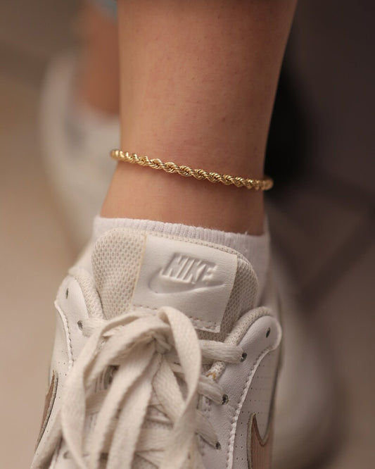 Apyrankė / Kojos papuošalas "Twist 4mm"