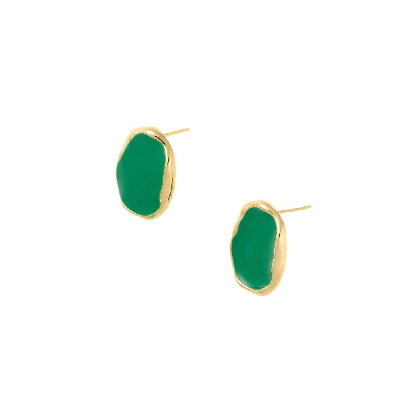Earrings "Flash Green"