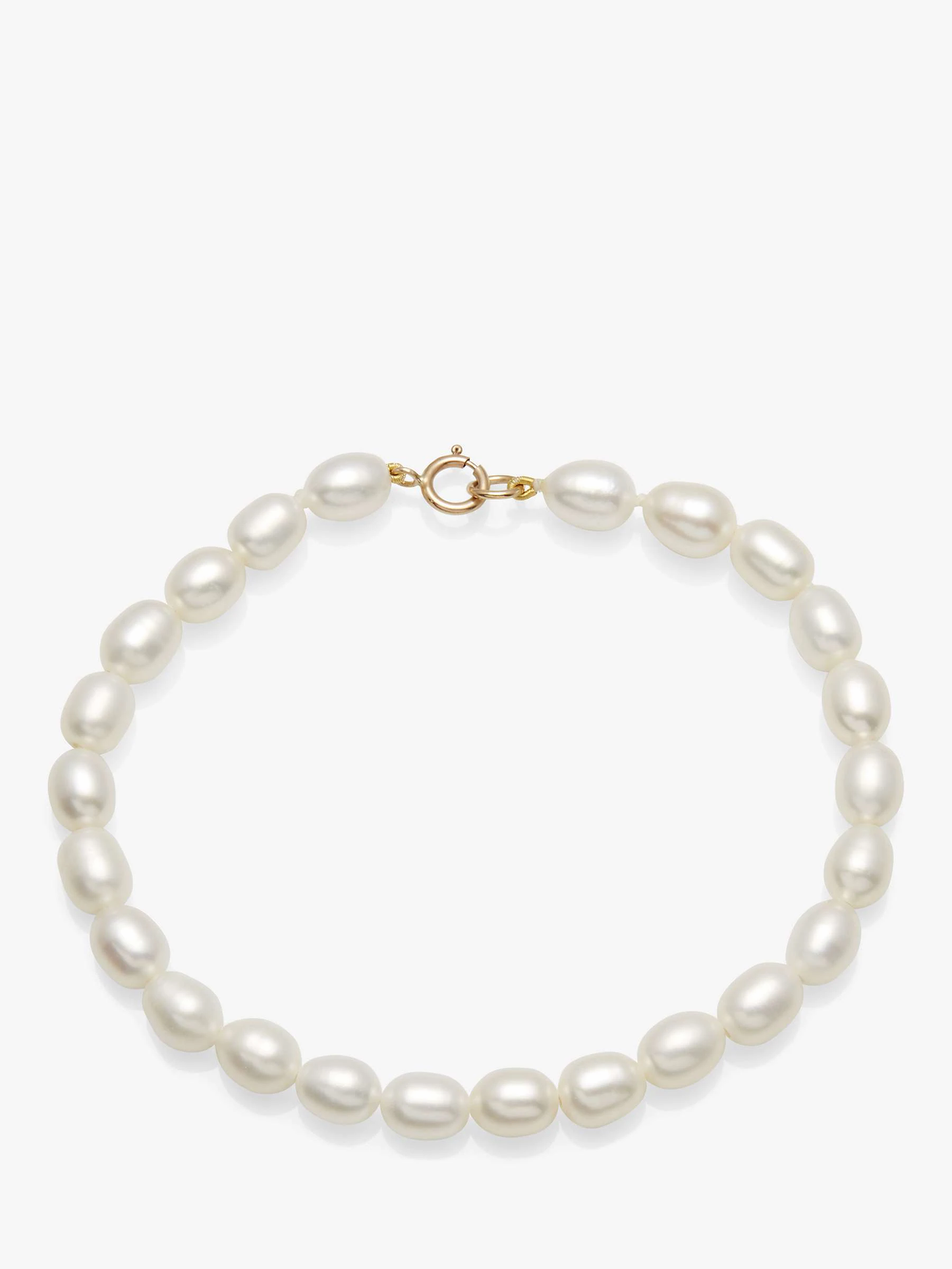 Natural pearl bracelet,  4mm