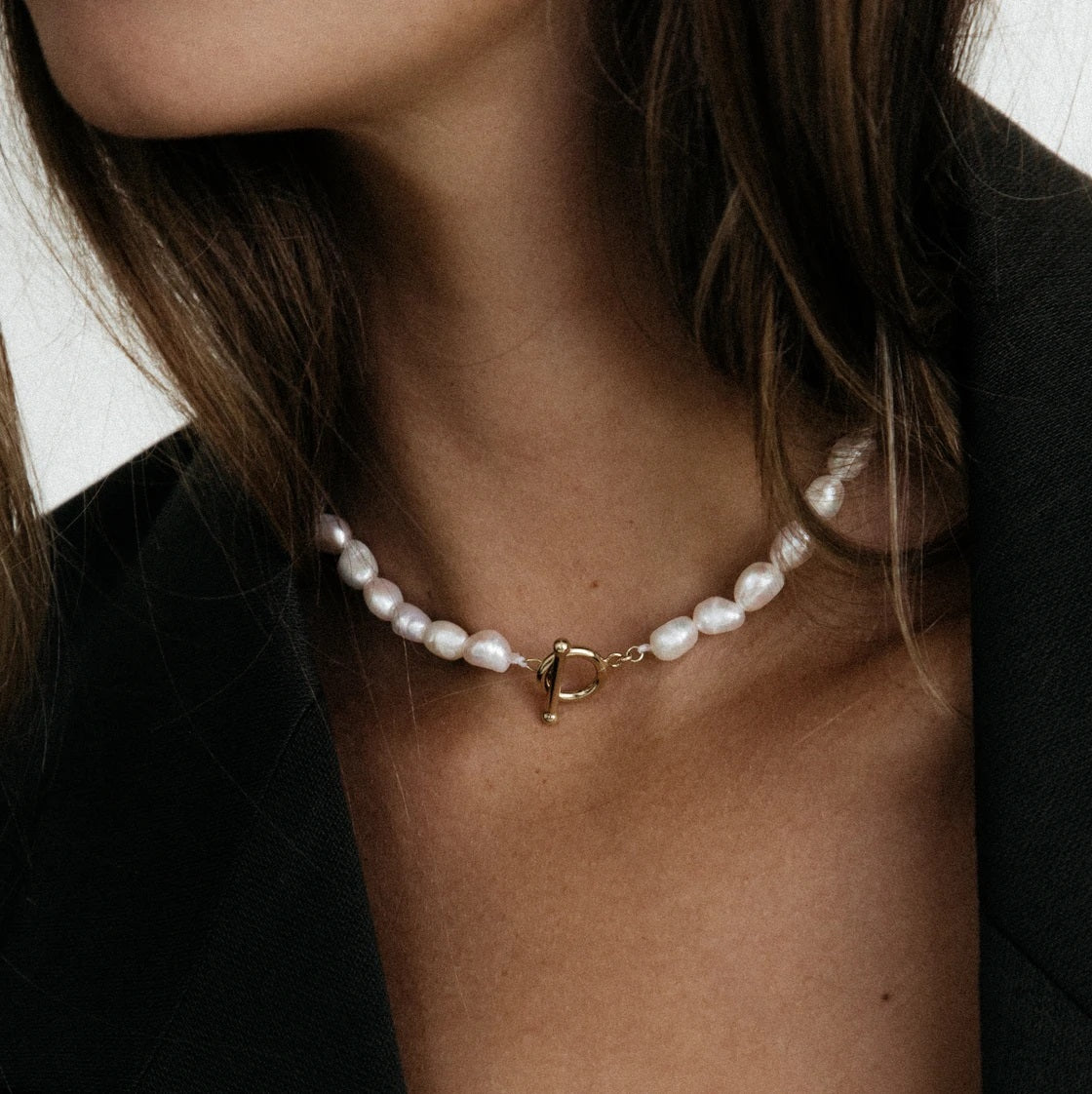 Natural pearl necklace Gabriella