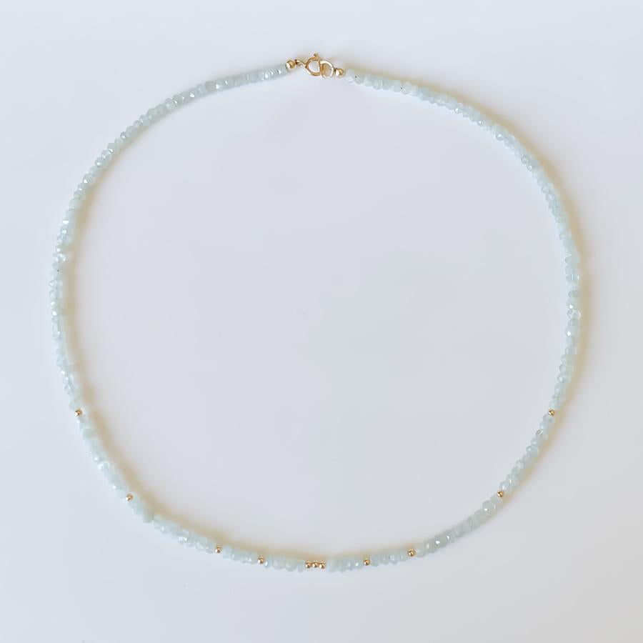 Aquamarine necklace