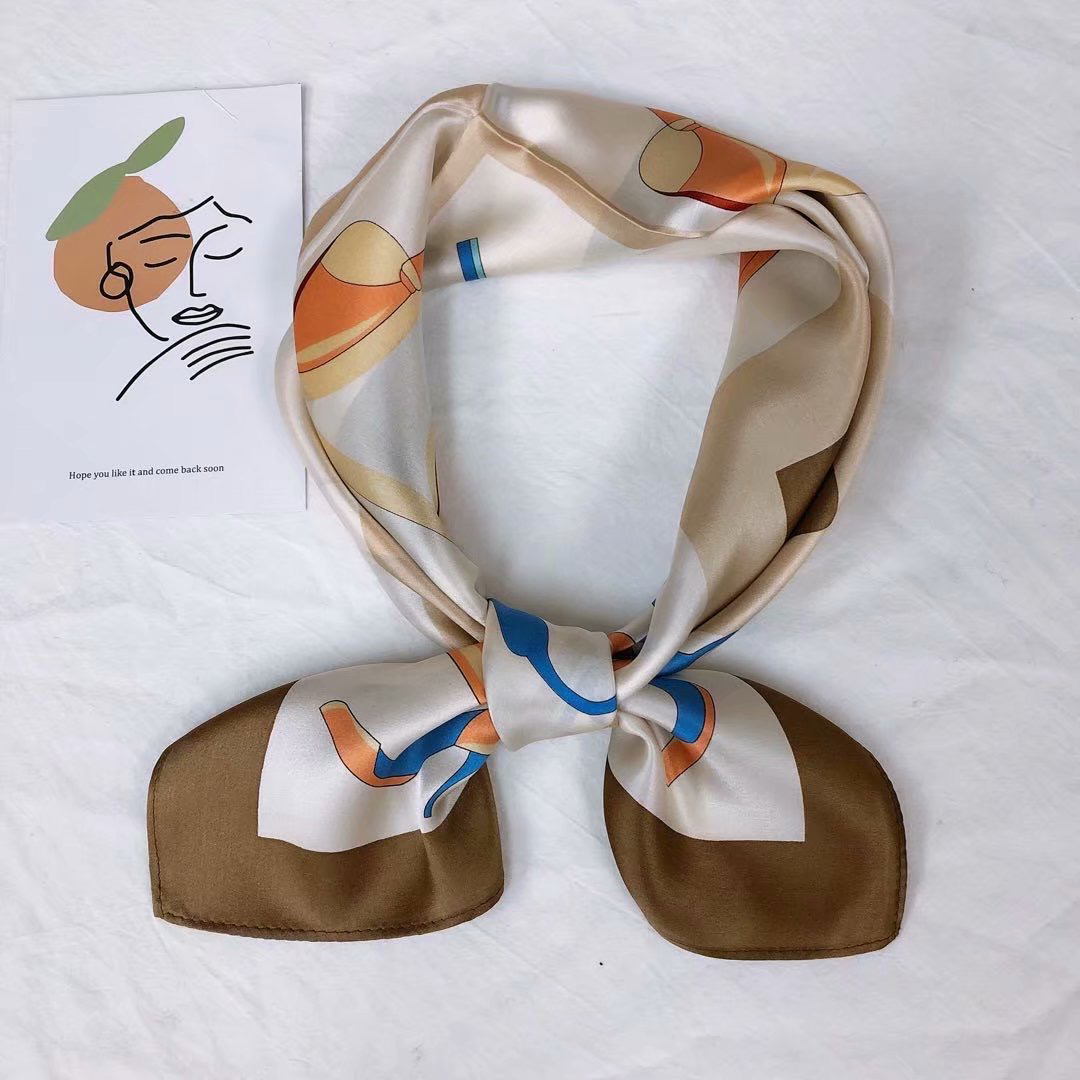 100% silk scarf "Pretty Woman"