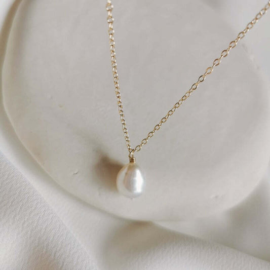 Kaklarota ar dabīgo pērli 12mm