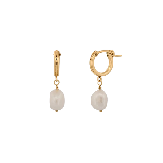 Earrings "Jolanta's pearl"