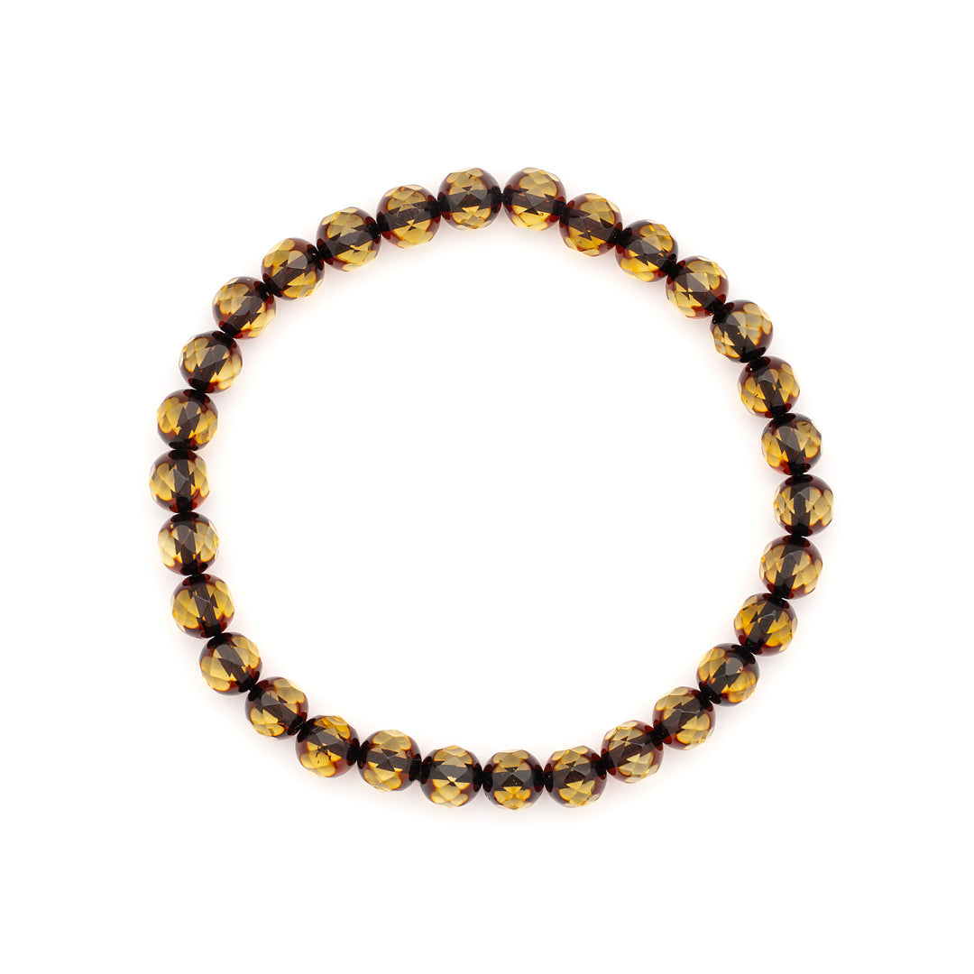 Natural amber bracelet "Nonna"