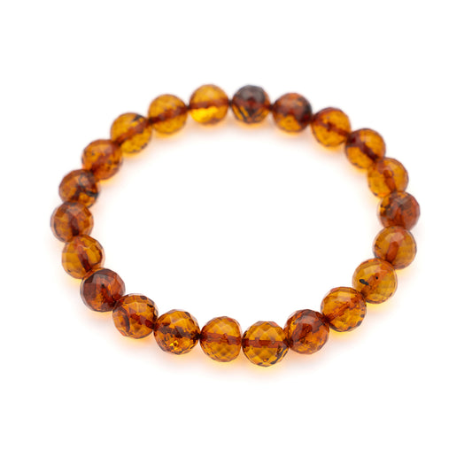 Natural amber bracelet "Theodora"