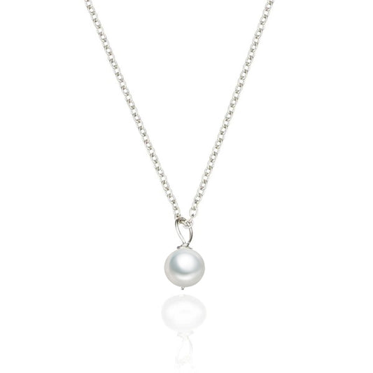 Elegant 925 sterling silver pendant with natural  pearl