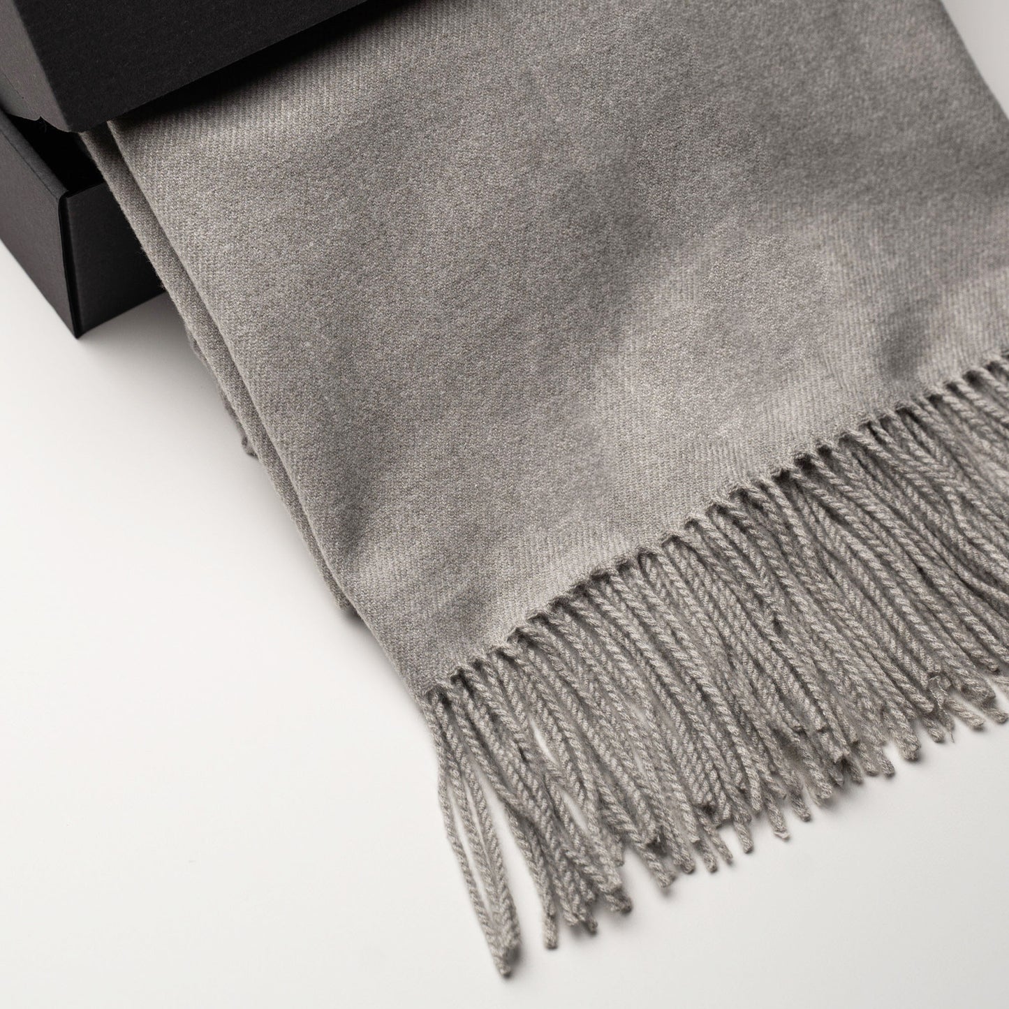 Cashmere scarf #Grey